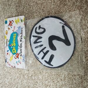 Dr. Seuss Iron-on Patch- Thing 2